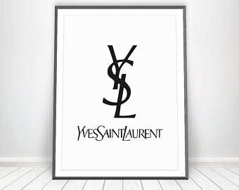 ysl wall decor|Yves Saint Laurent .